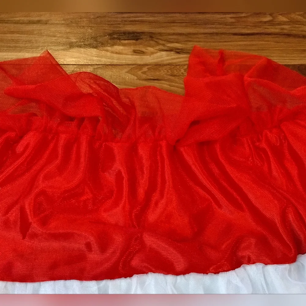 Way to Celebrate Patriotic Girl red white and blue tutu skirt XXL (18) - Picture 4 of 9